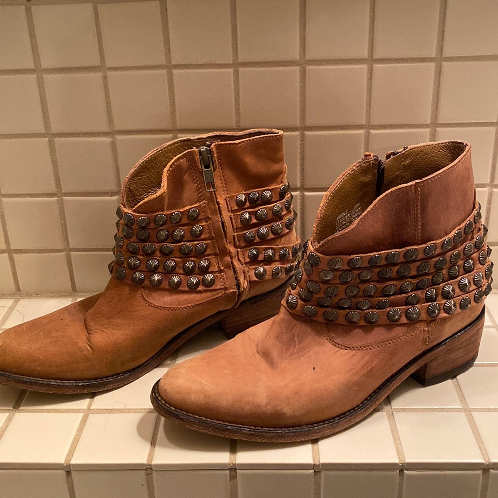 Steven by Steve Madden Grommet Detail Boots
